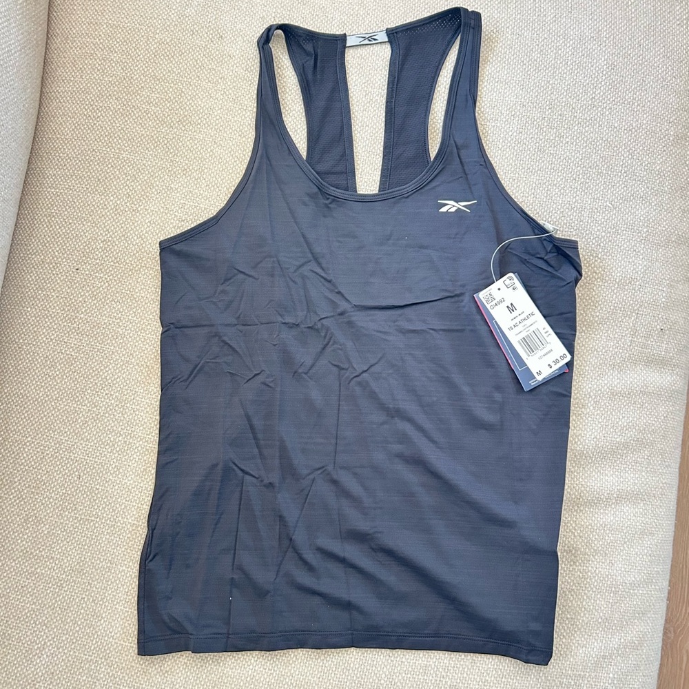 Reebok 4 women tank tops. NWT, size M, black
